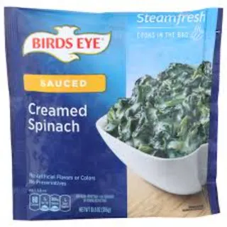 Birds Eye Steamfresh Creamed Spinach, 306g