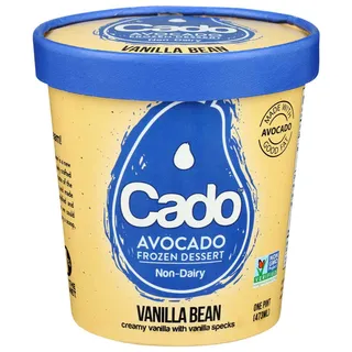 Cado Vanilla Bean Dairy-Free Ice Cream, 473mL