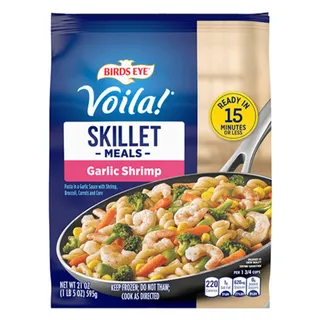 Birds Eye Voila! Garlic Shrimp Skillet Meal, 595g