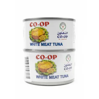 Al Taawon White Meat Tuna, 2x200g