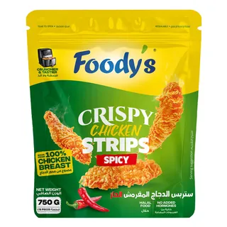 Foody's Spicy Crispy Chicken Strips, 750g