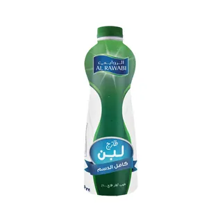 Al Rawabi Full Cream Laban, 1L