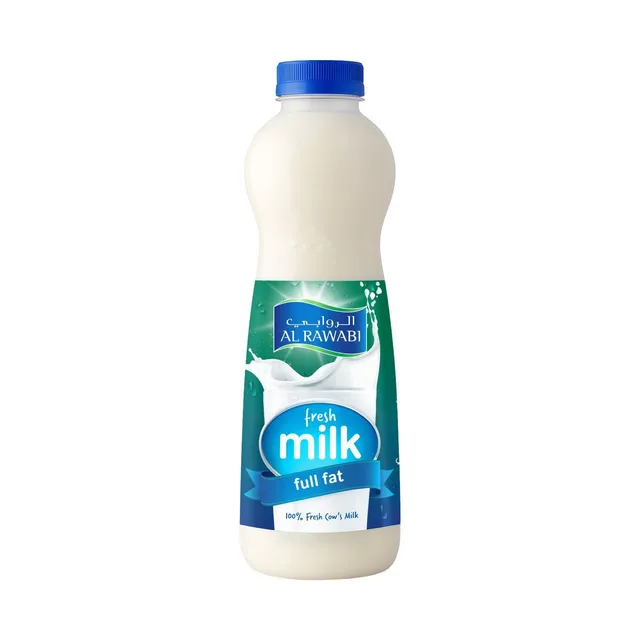 الروابي حليب طازج كامل الدسم، 1L