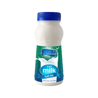 الروابي حليب كامل الدسم، 250ml
