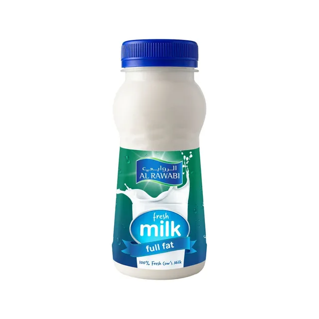 الروابي حليب كامل الدسم، 250ml