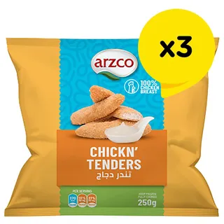 Arzco Frozen Chicken Tenders