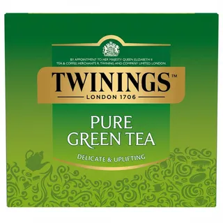 Twinings Pure Green Tea Bags, 50 Pieces