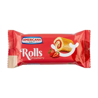 أمريكانا رول فراولة فردي, 20g
