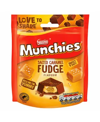 Nestle Munchies Salted Caramel Fudge, 97g
