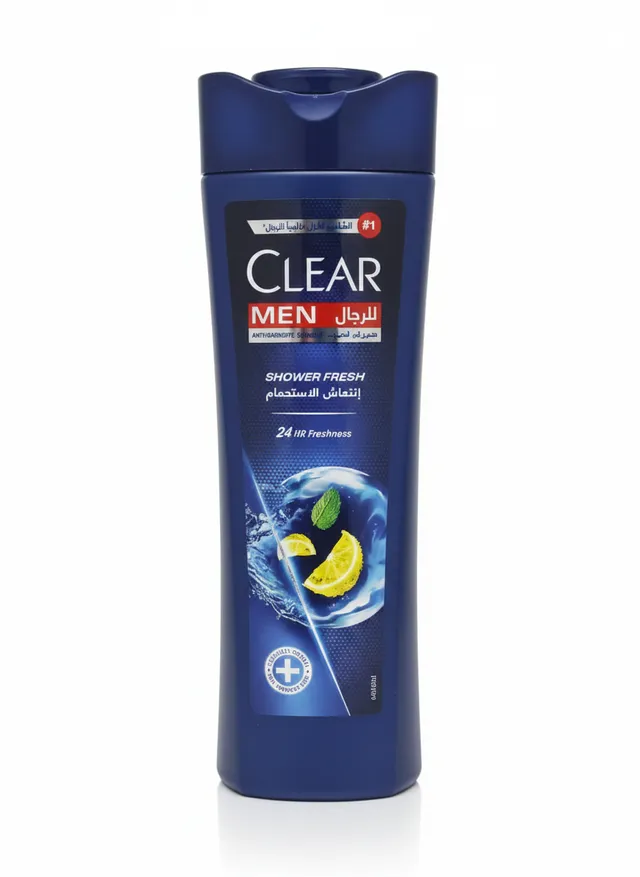 Clear Men Shower Fresh Anti-Dandruff Shampoo with Green Tea & Citrus Essence