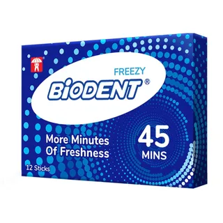 Biodent Euca Menthol Chewgum Sugar Free, 21.6g