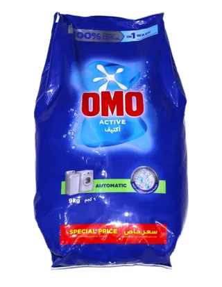 أومو مسحوق غسيل أوتوماتيك، 9kg