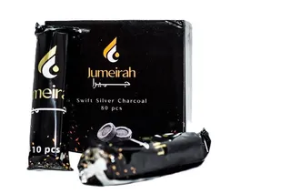 Jumeirah Silver Charcoal, 80 Pieces