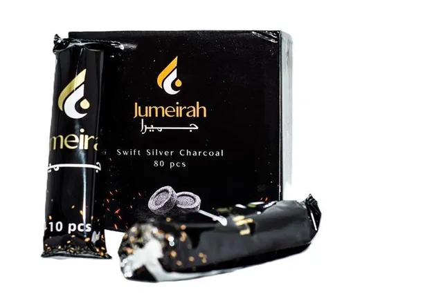 Jumeirah Silver Charcoal, 80 Pieces