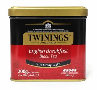 Twinings Of London English Breakfast Tea Extra Strong Intense Strength, 200g
