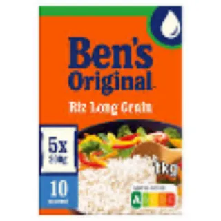 Ben's Original Cooked Pouch Rice, 1 kg