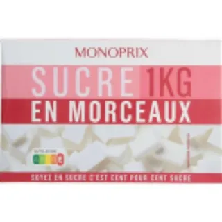 Monoprix White Sugar, 1 kg