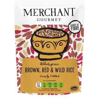 Merchant Gourmet Brown, Red & Wild Rice, 250 g