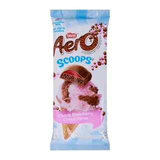 Nestlé Aero Choco Strawberry Scoop, 105g