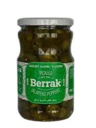 Berrak Jalapeno Sliced 680 g