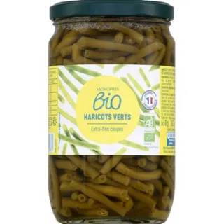 Monoprix Organic Extra Thin Green Beans 360 Gm