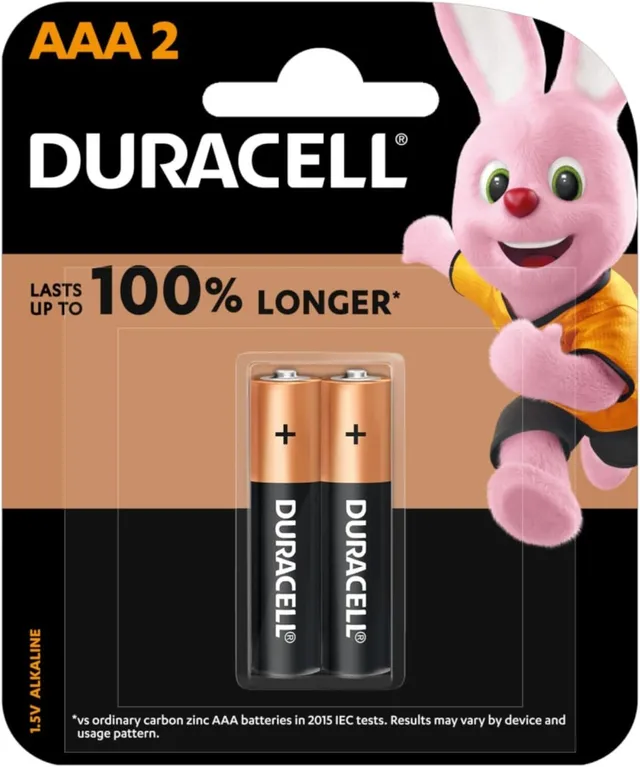 Duracell AAA Battery, 2 Pieces