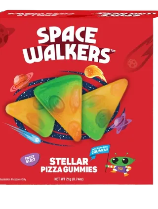 Space Walkers Stellar Pizza Gummies, 21g