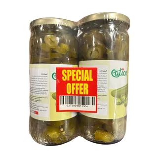 Eatico Jalapeno Pickles, 2x500g