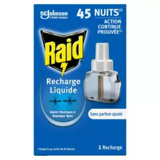 Raid Recharge Liquid Refill, 45 Nuits