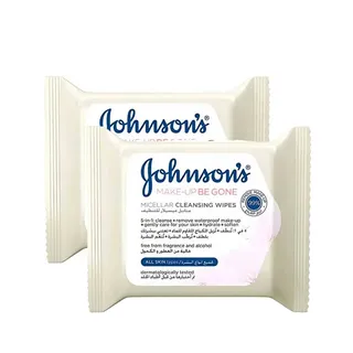 Johnson's Micellar Cleansing Wipes Sensitive, 2 X 25 Wipes