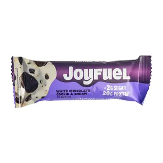 Joyfuel White Chocolate Cookie & Cream Protein Bar, 55g