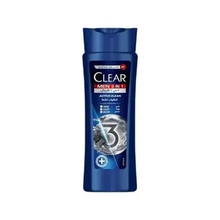 كلير رجال 3in1 شامبو وغسول جسم ووجه مع فحم نشط، 200ml