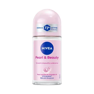NIVEA Pearl & Beauty Antiperspirant Roll-On Deodorant for Women
