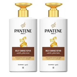 Pantene Pro-V Milky Damage Repair Shampoo, 2x500ml