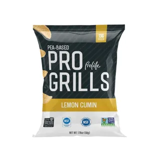 Prolife Pro Grill Pea-Based Lemon Cumin Protein Chips, 50g