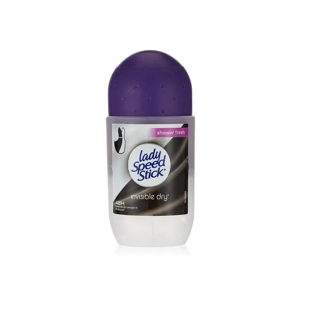 Lady Speed Stick Shower Fresh Invisible Dry Antiperspirant Deodorant Roll On