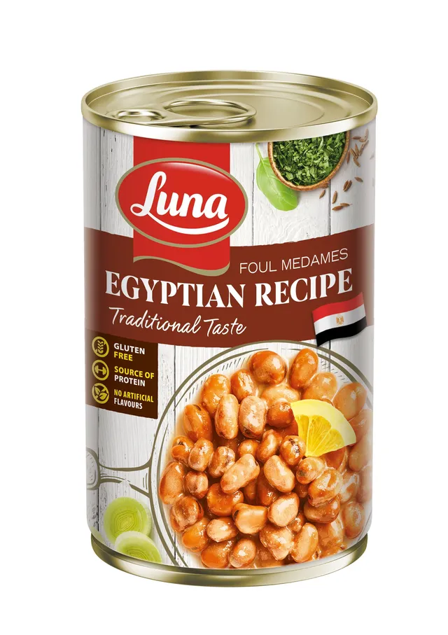 Luna Foul Medames Egyptian Recipe, 450g