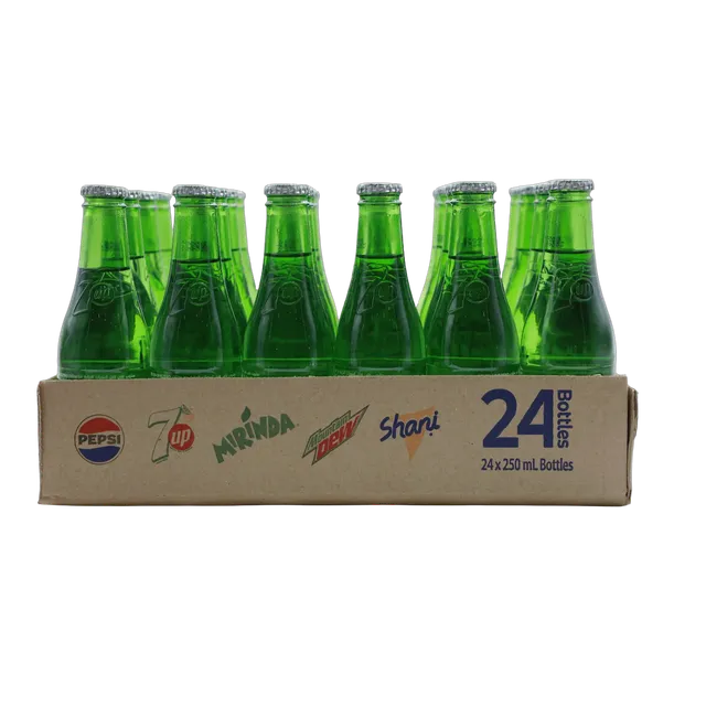 7UP Diet Bottle, 24x250ml