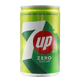 7Up Zero Sugar Soft Drink Can, 150ml