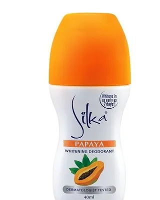 Silka Papaya Whitening Deodorant, 40ml
