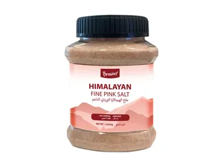Bravoo Himalayan Fine Pink Salt, 1.25kg