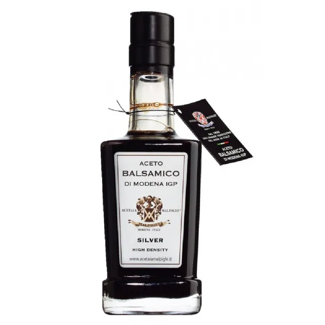 Malpighi Balsamic Vinegar Modena IGP Silver, 250 mL