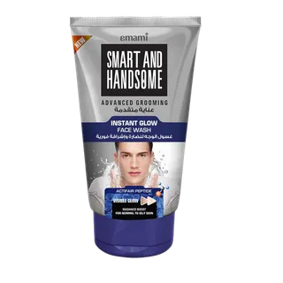 Emami Smart and Handsome Instant Glow Face Wash, 100g