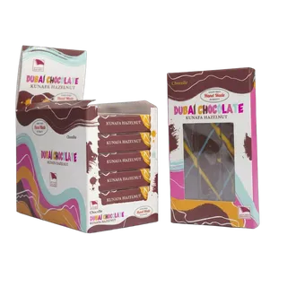 Chocolle Kunafa Hazelnut Dubai Chocolate, 80g