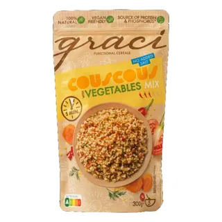 Graci Hot Cereal Couscous with Vegetables, 300g