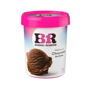 Baskin Robbins Chocolate Ice Cream, 1L