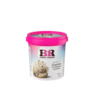 Baskin Robbins Cookies n' Cream Ice Cream Cup, 120ml
