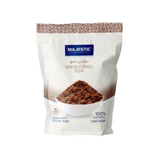 Majestic Dark Muscovado Brown Powder Sugar, 500g