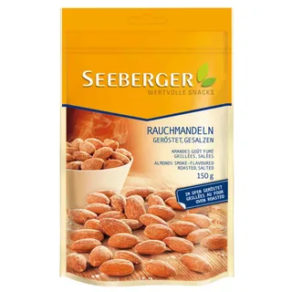 Seeberger Smoked Almond Flavored Roasted Salted, 150g