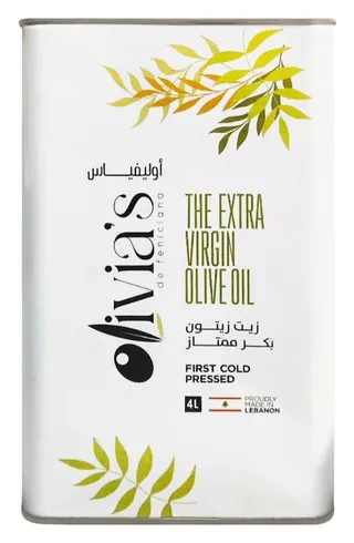 Olivia's First Cold Pressed Extra Virgin Olive Oil, 4L